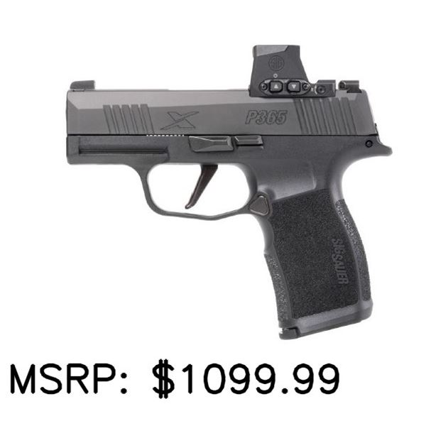 Sig Sauer P365X Romeo Zero Sight 9mm Pistol