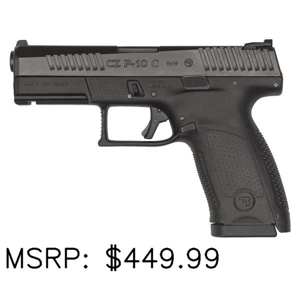 CZ P-10 C 9mm Semi-Auto Pistol