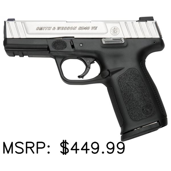 SW SD40 VE 40S&W Semi-Auto Pistol