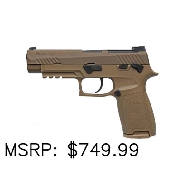 Sig Sauer P320 M17 9mm FDE Pistol