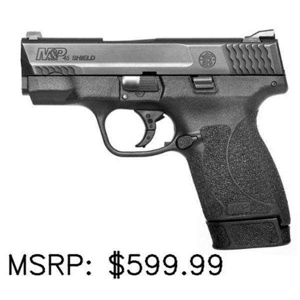 SW M&P45 Shield 45 ACP Semi-Auto Pistol