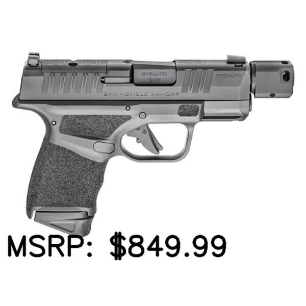 Springfield Hellcat RDP 9mm Semi-Auto Pistol