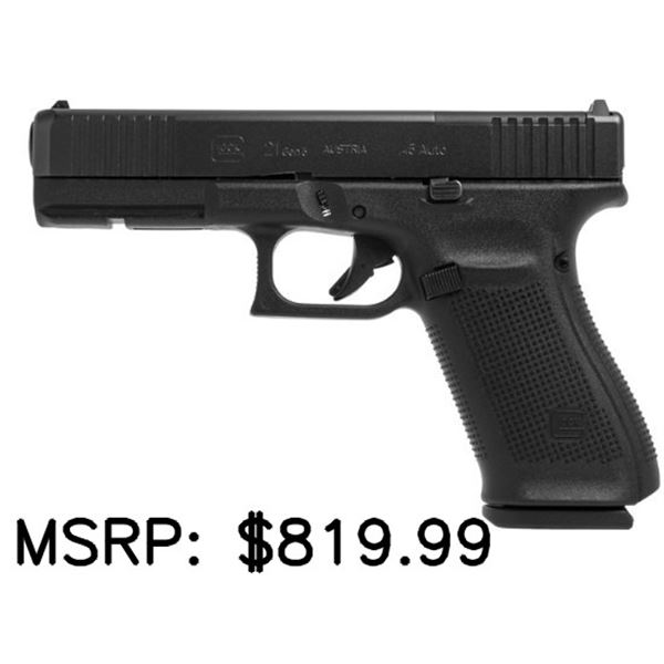 Glock G21 Men 5 MOS 9mm Pistol