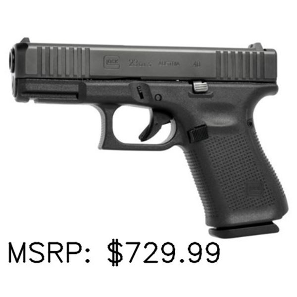 Glock G23 Gen 5 40 S&W Semi-Auto Pistol