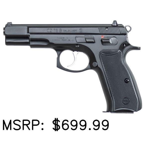 CZ 75 B 9mm Semi-Auto Pistol