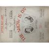 Image 1 : The Show Is On unsigned sheet music