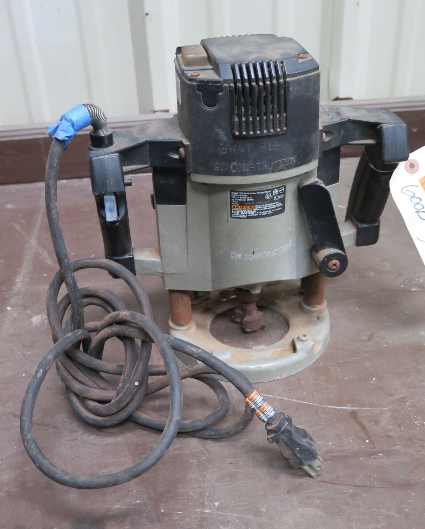 Porter-Cable 7538 Plunge Router
