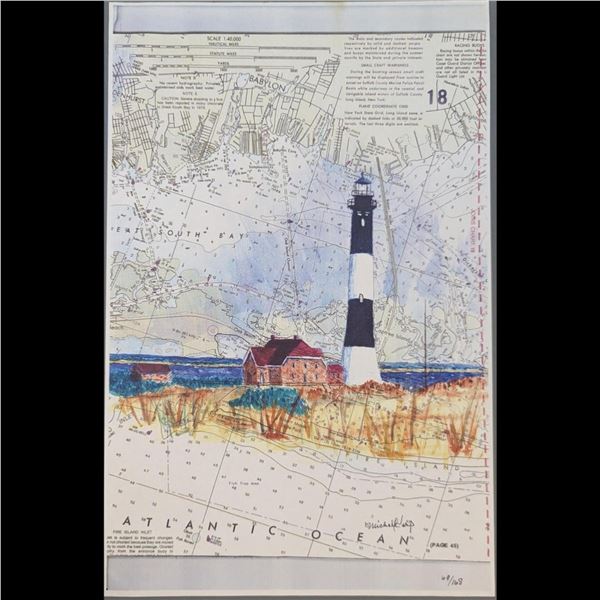 American Limited Ed. 69/168 Signed Landscape Print