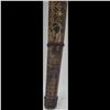 Image 6 : Chinese Signed Damascus Blade Dandao With Intricate Brass Scabbard