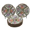 Image 1 : Lot Of 7 Antique Chinese Rose Medallion Plates ( 2 Does Have Some Small Chips See Pic)