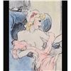 Image 7 : A Louis Icart Lithograph Or Colored Etching Le Nuit Et Le Moment
