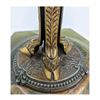 Image 7 : Antique Footed Onyx Candlestick Table Lamp
