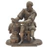 Image 1 : Antique Spelter Figure 19th Century