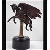 Image 3 : A Vintage Bronze Pegasus Figure On Marble Base