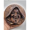 Image 3 : Rare Swiss 17-18th C Black Forrest Carved Tobacco Box Carved Faces