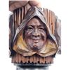 Image 5 : Rare Swiss 17-18th C Black Forrest Carved Tobacco Box Carved Faces