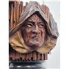 Image 8 : Rare Swiss 17-18th C Black Forrest Carved Tobacco Box Carved Faces