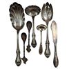Image 1 : A Grouping Of Estate Fresh Sterling Silver Flatware 297.66 Total Grams