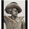 Image 8 : Standing Antique Spelter Figure "DONCESAR" 19-20th Century
