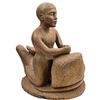 Image 1 : Vintage Hand Varved Wood Sculpture Of A Kneeling Boy Praying (ONE PIECE)