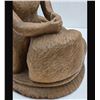 Image 2 : Vintage Hand Varved Wood Sculpture Of A Kneeling Boy Praying (ONE PIECE)