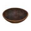 Image 1 : A Very Primitive Hand Turned Wooden Dough Bowl probably 18-19th Century