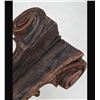 Image 3 : 3 Early Hand Carved Wooden Architectural Column Pieces