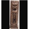 Image 2 : Early Hand Carved Wooden Architectural Figural Carving Part Of A Column Probably