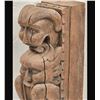 Image 10 : Early Hand Carved Wooden Architectural Figural Carving Part Of A Column Probably