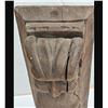 Image 11 : Early Hand Carved Wooden Architectural Figural Carving Part Of A Column Probably