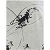 Image 7 : A Chinese Ink On Paper Painting "SHRIMPS" With Seal Marks & Calligraphy