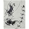 Image 8 : A Chinese Ink On Paper Painting "SHRIMPS" With Seal Marks & Calligraphy