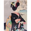 Image 3 : Antique Japanese Woodblock Print Signed "The Life Of Kingaji Temple"