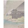 Image 5 : Antique Japanese Woodblock Print Signed "Hosui-dera Temple"