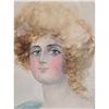 Image 2 : A  Victorian Portrait Watercolor Painting Signed