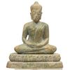 Image 1 : A Very Fine Hand Carved Hard Stone Thai Buddha