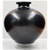 Image 1 : A Large Fine Native American Black Ware Pottery Vase Unsigned