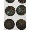 Image 8 : Grouping Of Ancient Roman Bronze Baldric Rosette & Buttons Silver And Mother Of Pearl