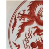 Image 5 : Signed Chinese Iron Red Dragon Plate