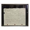 Image 1 : 1812 Land Deed Or Document Framed