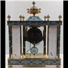 Image 3 : A Fine Cloisonne Clock With Hand painted Enamels ( Clock Runs )