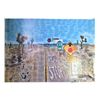 Image 1 : David Hockney Offset Colored Lithograph "Pear Blossom Highway" (SMALL RIP PRESENT)