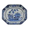 Image 1 : A Very Large 18th C Chinese Export Blue And White Platter ( Some Rim Wear)