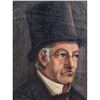 Image 8 : 19th C Portrait Painting Of A Gentleman Oil On Canvas Laid On Board
