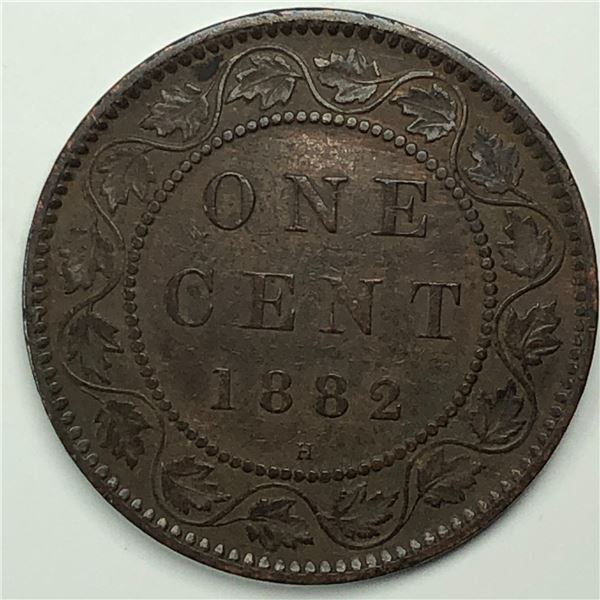 Canadian Large Cent 1882 VF