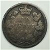 Image 1 : Canadian .10 Cent Dime 1881