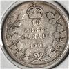 Image 1 : Canadian .10 Cent Dime 1903