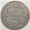 Image 1 : 1874 Queen Victoria 25 Cents