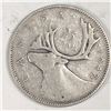 Image 1 : 1947 Maple King George VI 25 Cents