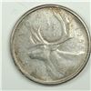 Image 1 : 1955 Queen Elizabeth 25 Cents  EF Double Die Reverse Rare